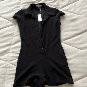 Frankie’s bikini shorts onesie